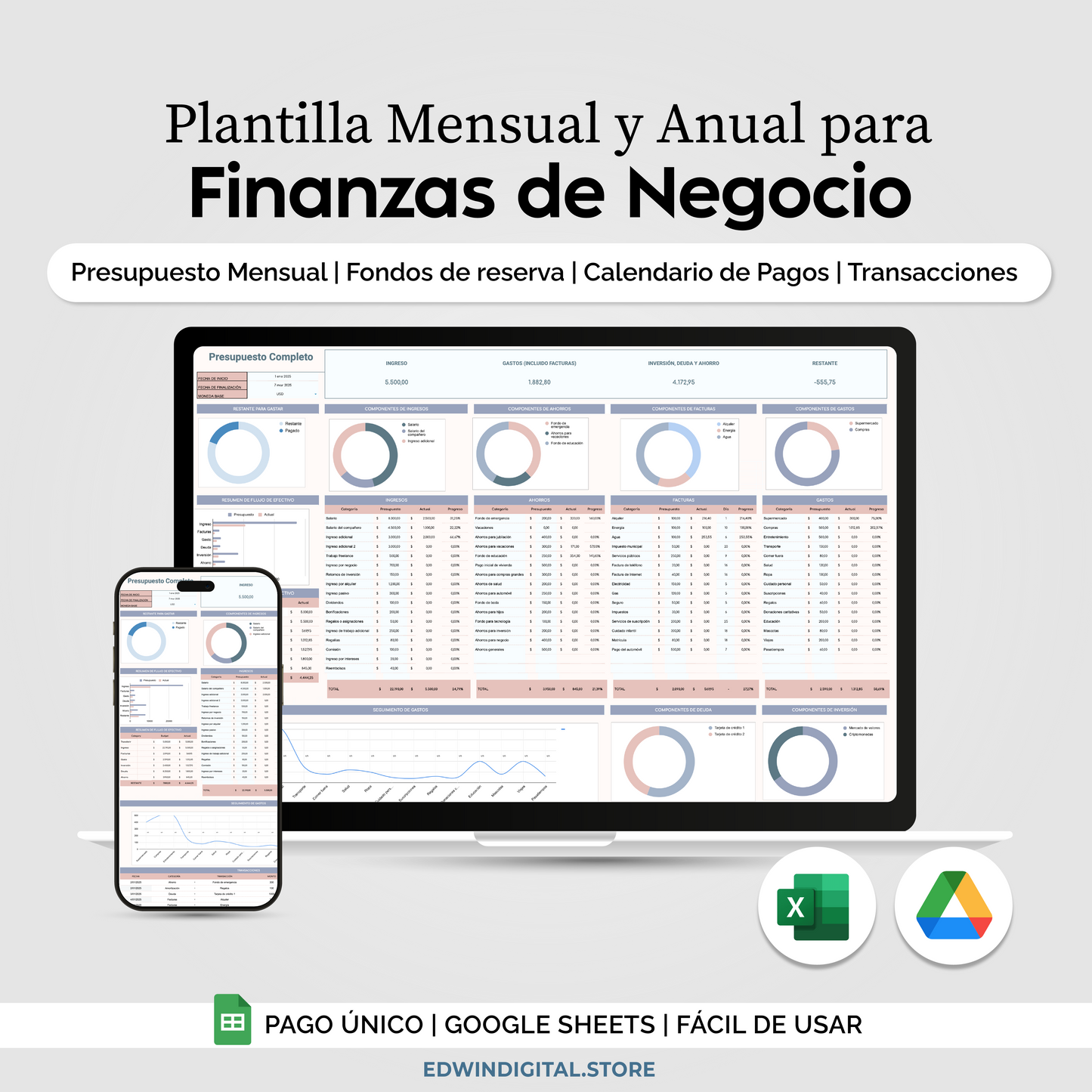 Pack Integral Financiero Completo 3X1