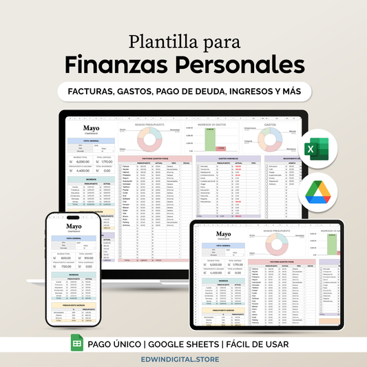 Plantilla de Finanzas Personales